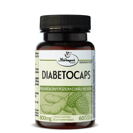 Diabetocaps - fehér babhéj és fehér eperfa 60 db kapszula
