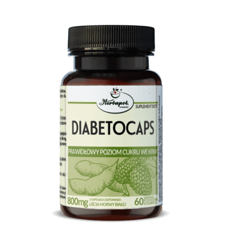 Diabetocaps - fehér babhéj és fehér eperfa 60 db kapszula
